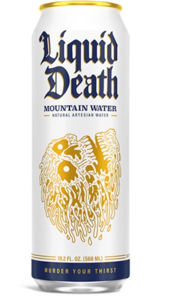 Liquid Death Mountain Water 19.2oz