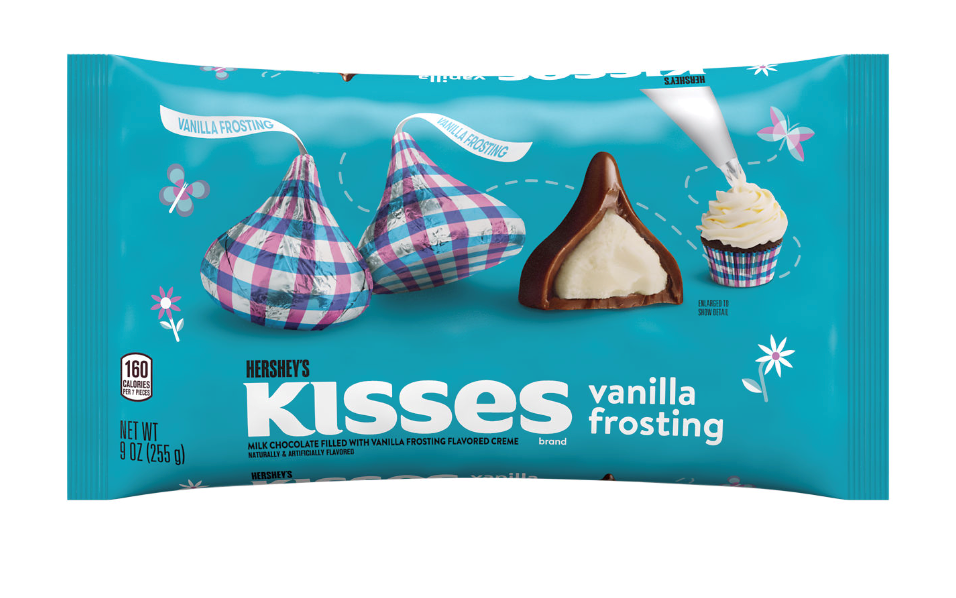 Hershey's Vanilla Frosting Kisses 9oz USAFoods