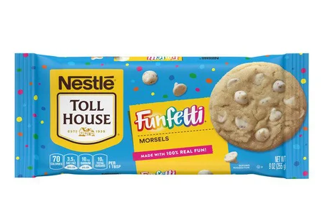 Toll House Semi Sweet Funfetti Morsels 9oz