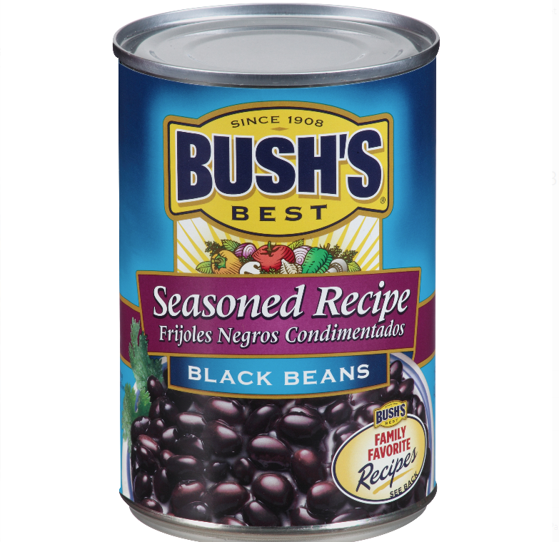 Bush's Seasoned Recipe Black Beans 15oz