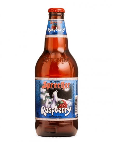 Sprecher Red Raspberry Soda 12oz