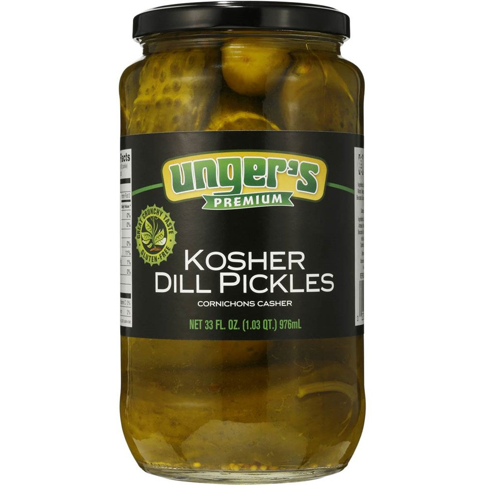 Unger's Kosher Dill Pickles 32oz