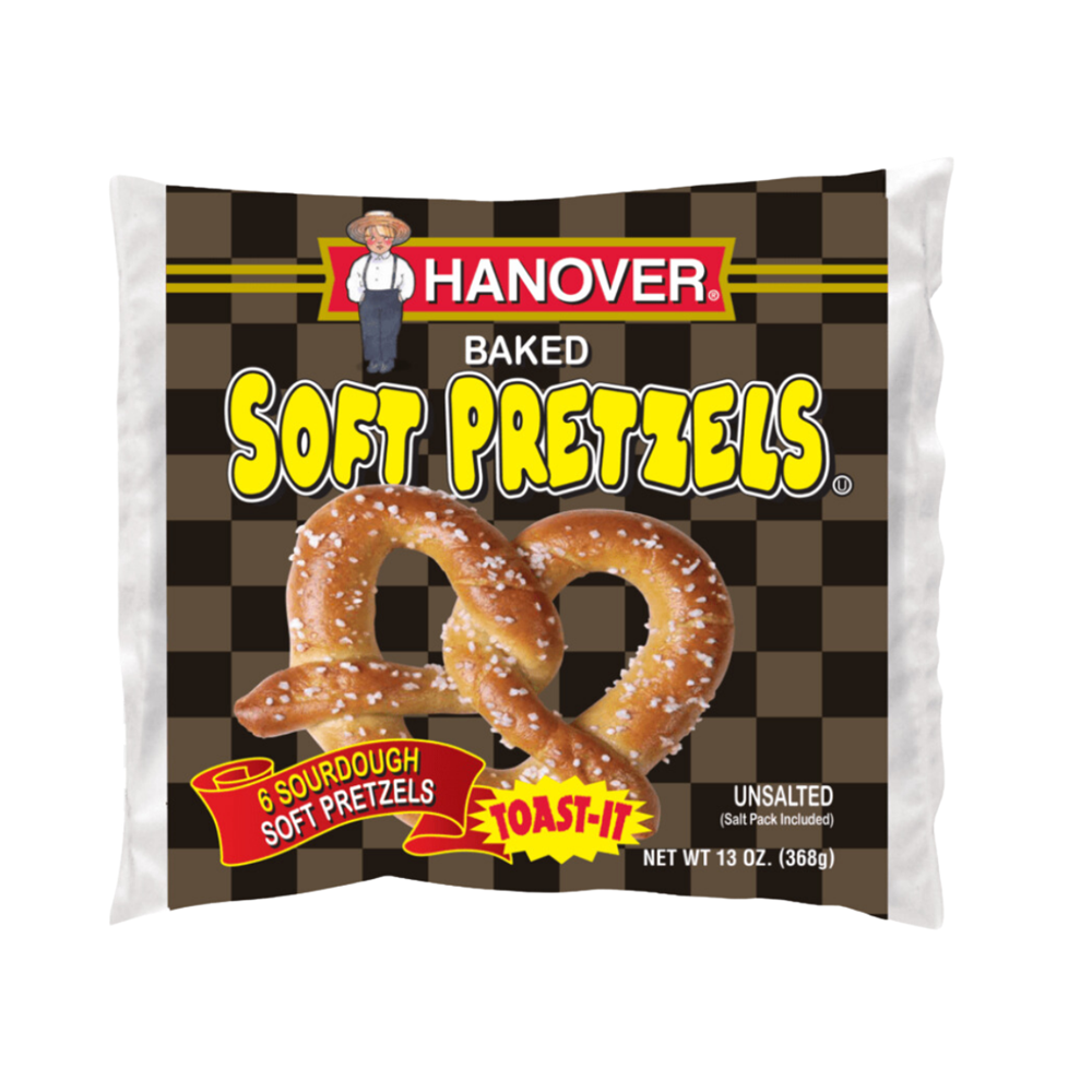 Hanover Soft Baked Pretzels 13oz (Click & Collect Only)
