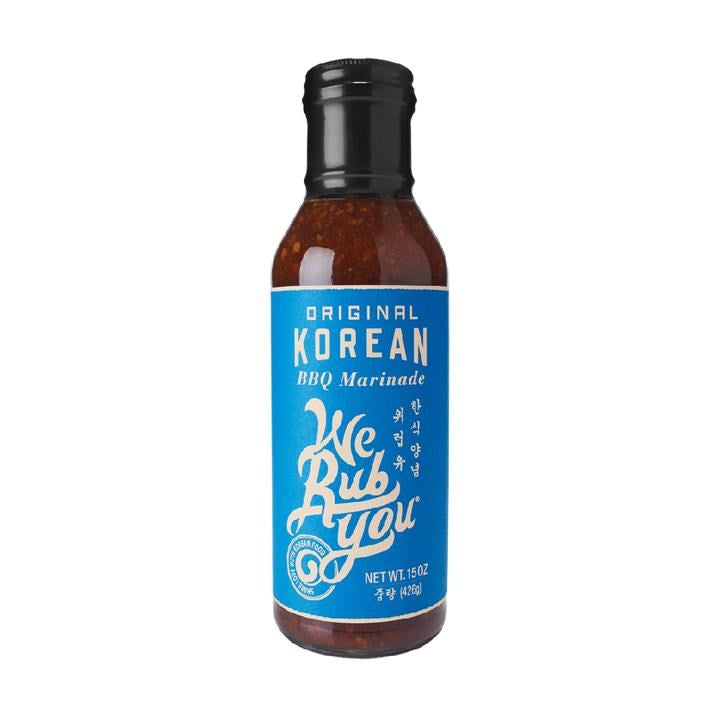 We Rub You Original Korean BBQ Marinade 426g (BEST BY: DEC 2023)