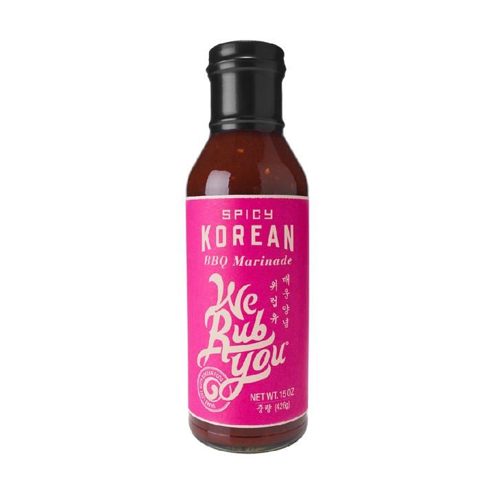 We Rub You Spicy Korean BBQ Marinade 426g (BEST BY: NOV 2023)