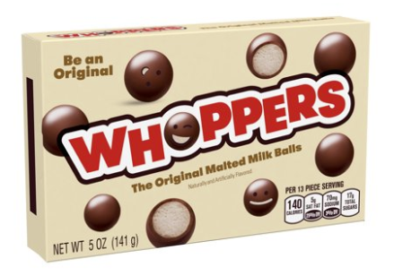 Whoppers Malted Milk Balls 5oz (BEST BY: JUNE2025)