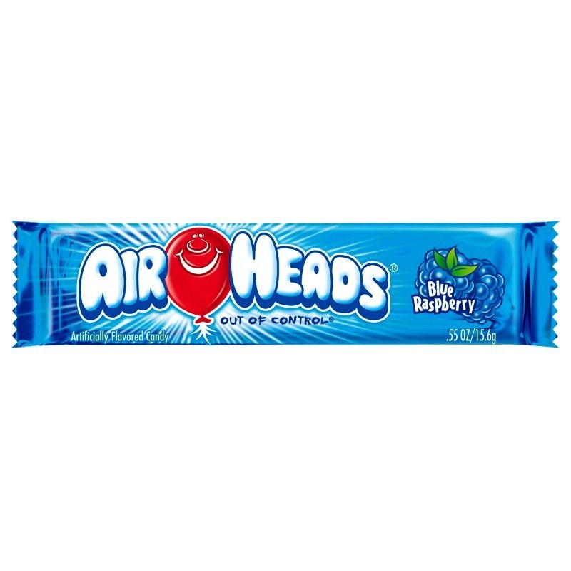 Airheads Blue Raspberry Single Bar 0.55oz