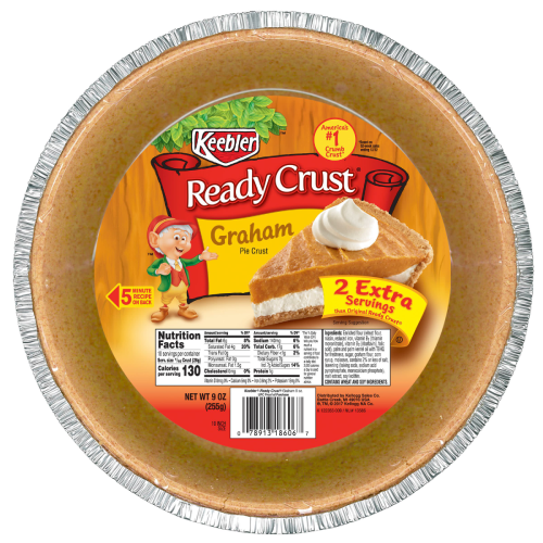 Keebler Ready Crust Graham Pie Crust 9oz (10 inch)