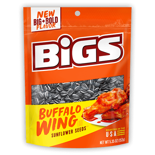 Bigs Buffalo Wing Sunflower Seeds 5.35oz