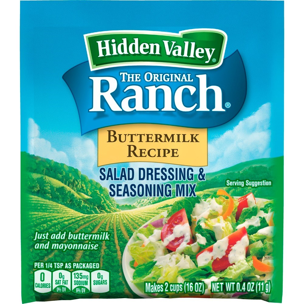 Hidden Valley Buttermilk Recipe Salad Dressing & Seasoning Mix 0.4oz