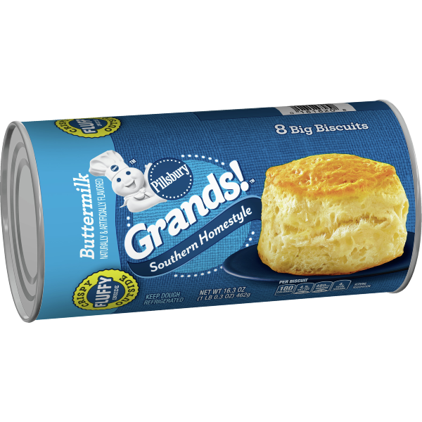 Pillsbury Grands! Southern Homestyle Buttermilk Biscuits 8cT (BEST BY: JUNE 2025)