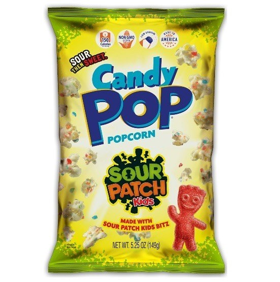 Candy Pop Sour Patch Kids Popcorn 5.25oz