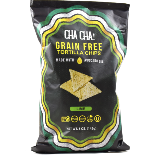 Cha Cha Lime Grain Free Tortilla Chips 5oz