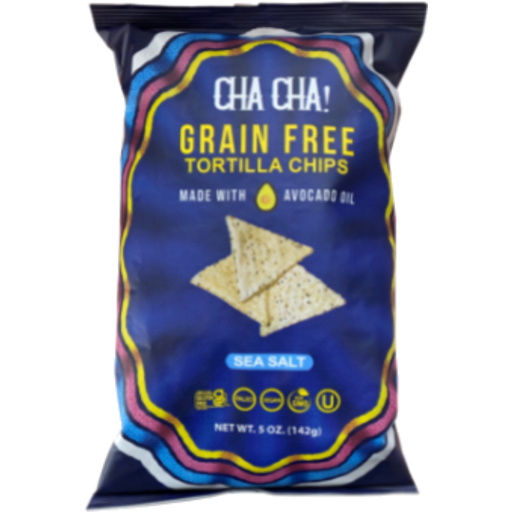 Cha Cha Sea Salt Grain Free Tortilla Chips 5oz
