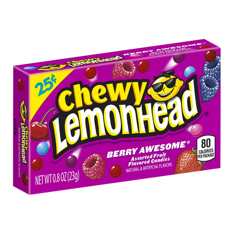 Chewy Lemonhead Berry Awesome Candy 0.8oz