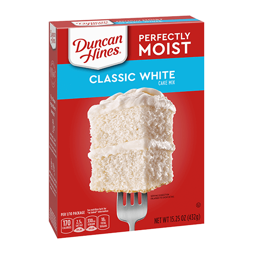 Duncan Hines Perfectly Moist Classic White Cake Mix 15.25oz