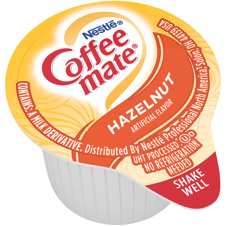 Coffee-Mate Hazelnut Liquid Creamer Singles 50ct