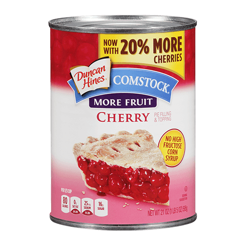 Comstock More Fruit Cherry Pie Filling 21oz