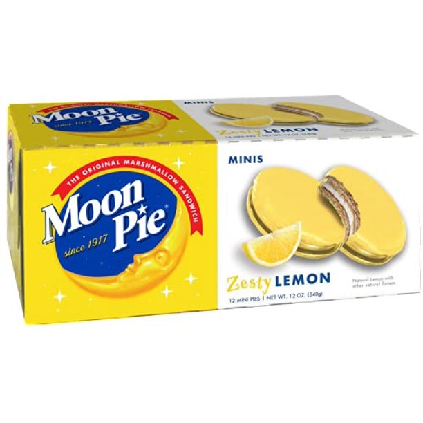 Moon Pie Minis Zesty Lemon 12 Pack