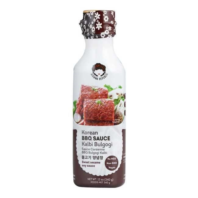 Ajumma Republic Kalbi Bulgogi Korean BBQ Sauce
