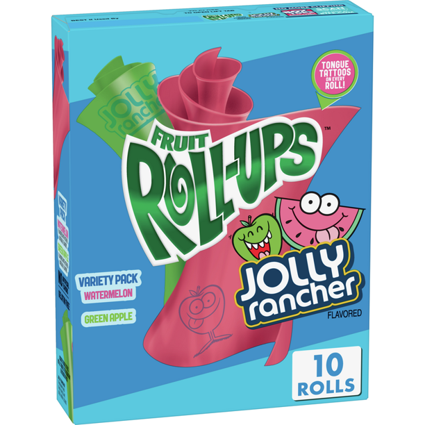 Fruit Roll Ups Jolly Rancher 10ct 5oz