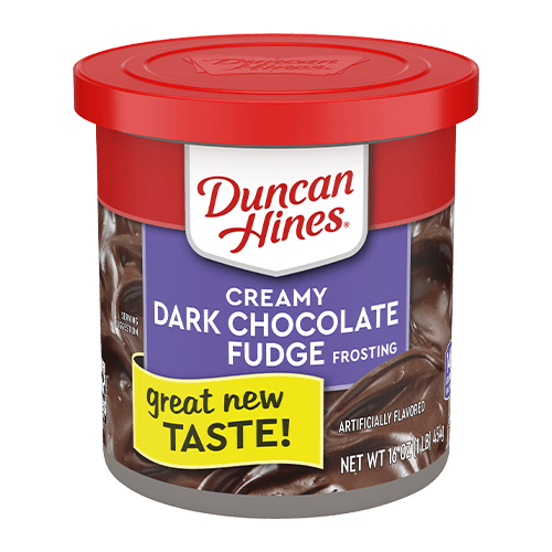 Duncan Hines Creamy Dark Chocolate Fudge Frosting 16oz