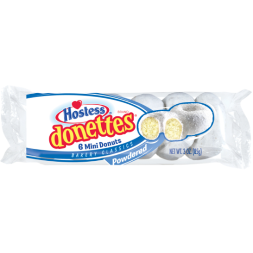 Hostess Mini Powdered Donettes 3oz