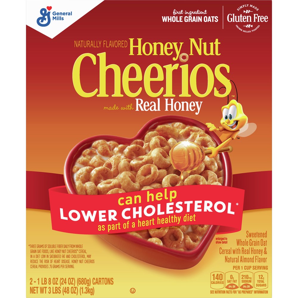 Honey Nut Cheerios Cereal 48oz