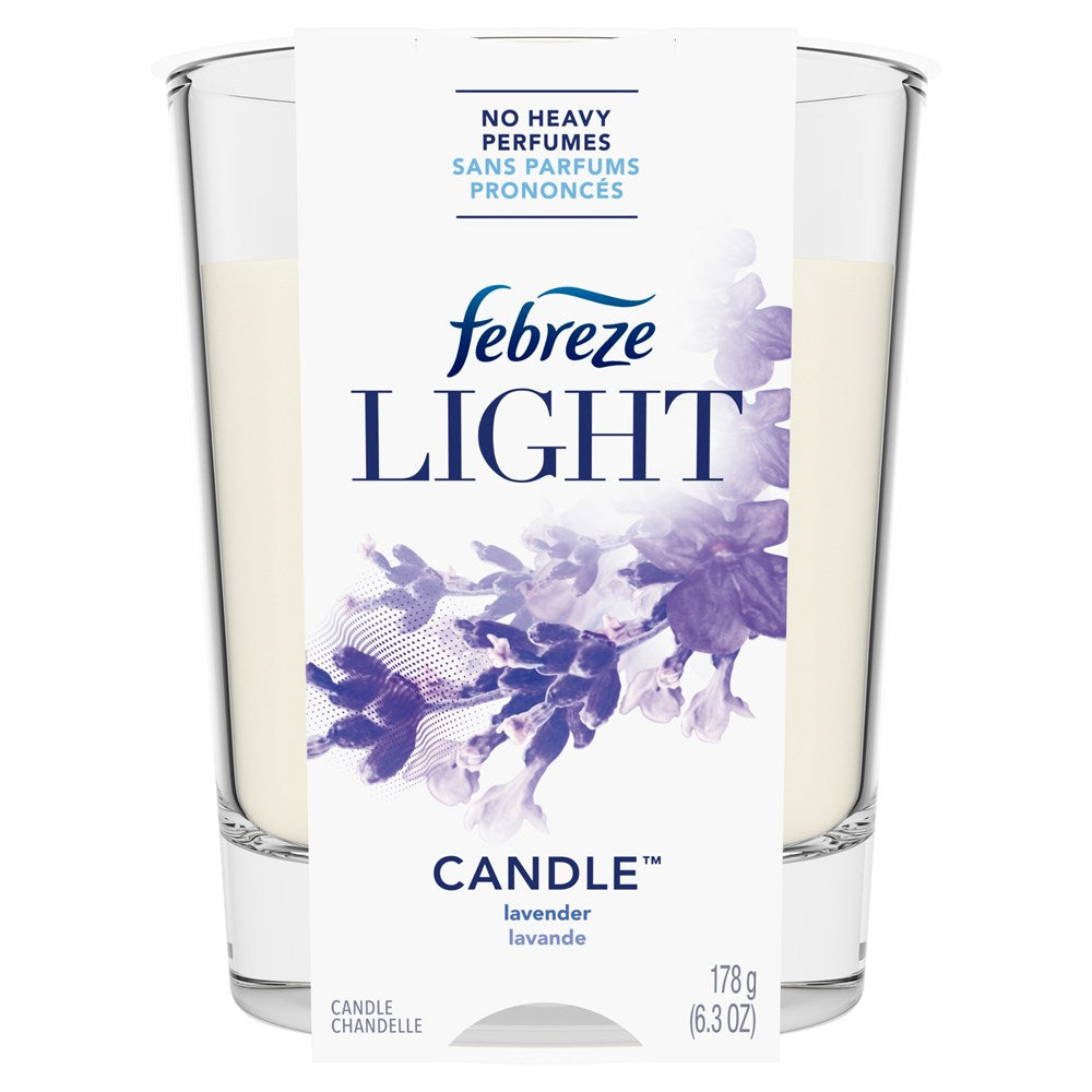 Febreze Light Lavender Candle 6.3oz