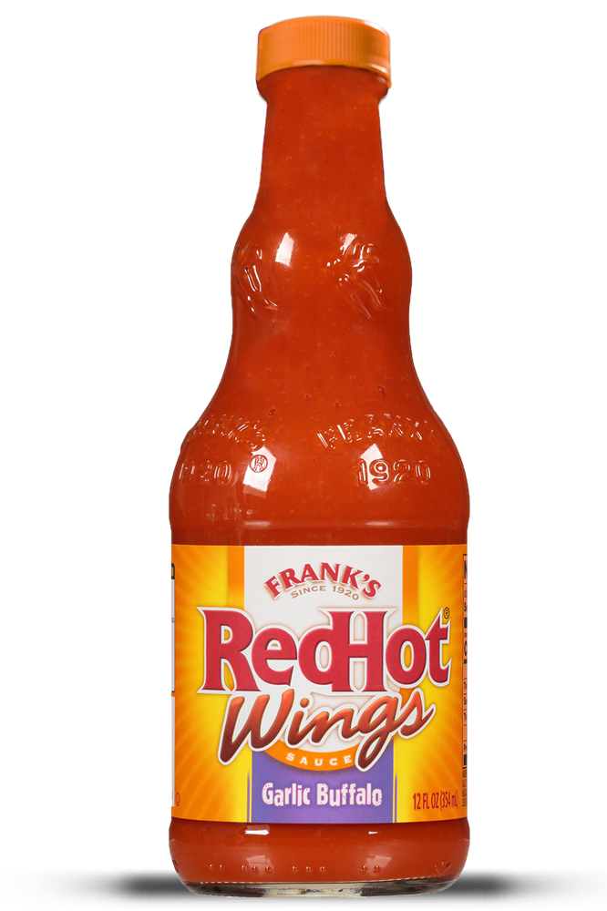 Frank's Redhot Garlic Buffalo Wings Hot Sauce 12oz