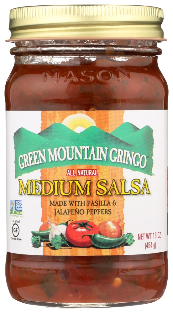 Green Mountain Gringo Medium Salsa 16oz