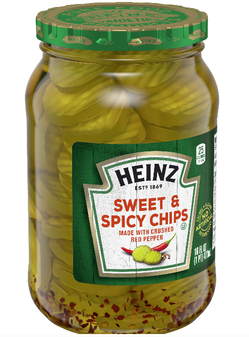 Heinz Sweet & Spicy Pickle Chips