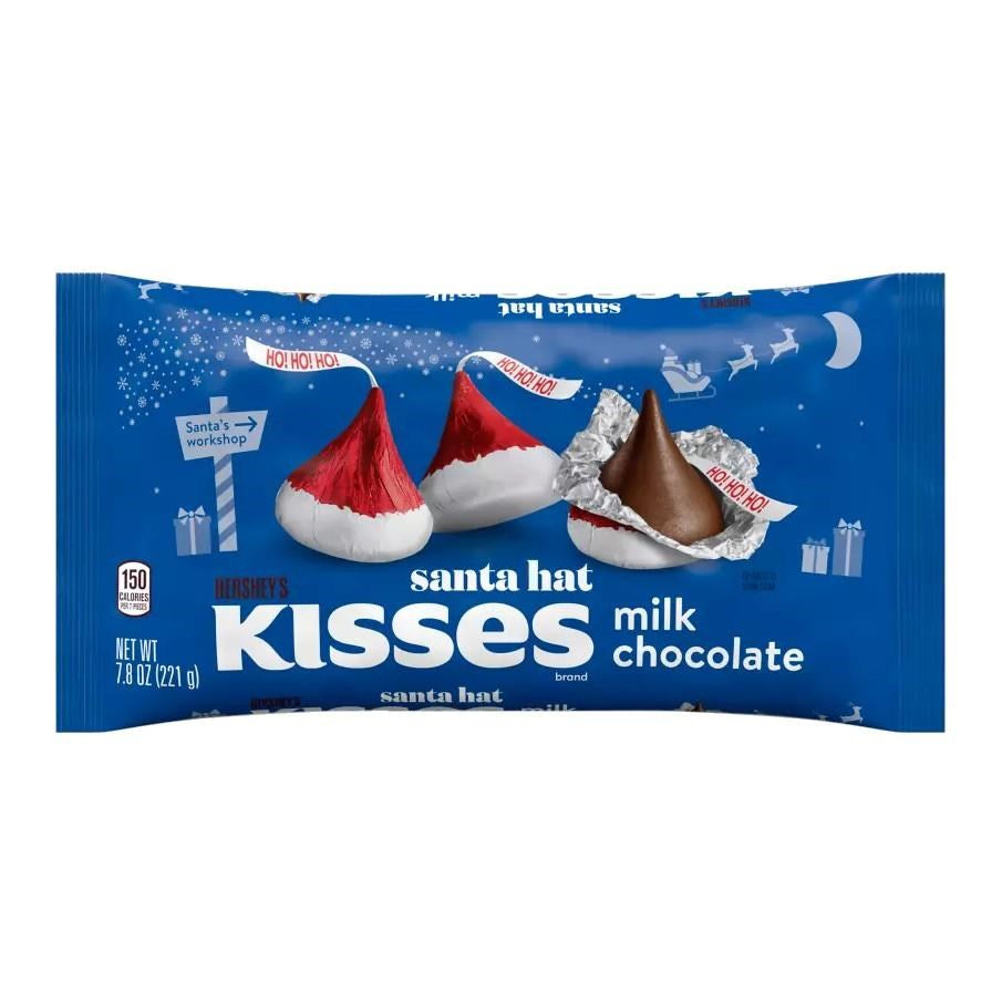 Hershey's Kisses Santa Hat Milk Chocolate 10.1oz