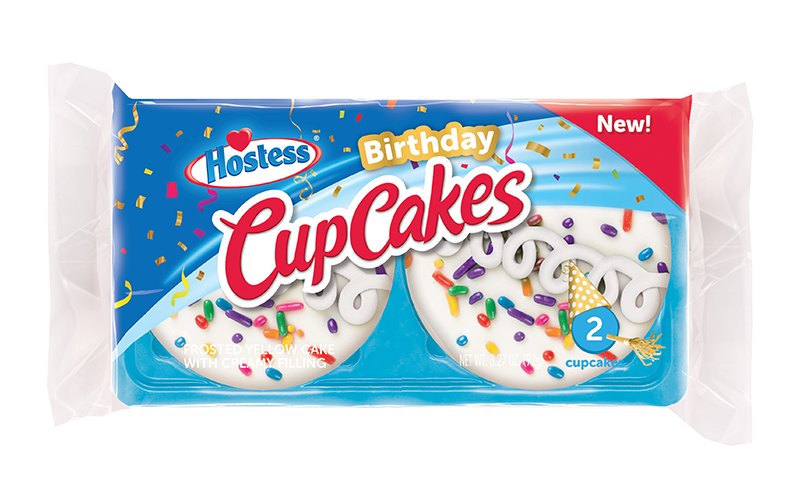 Hostess Birthday Cupcakes 2 Pack
