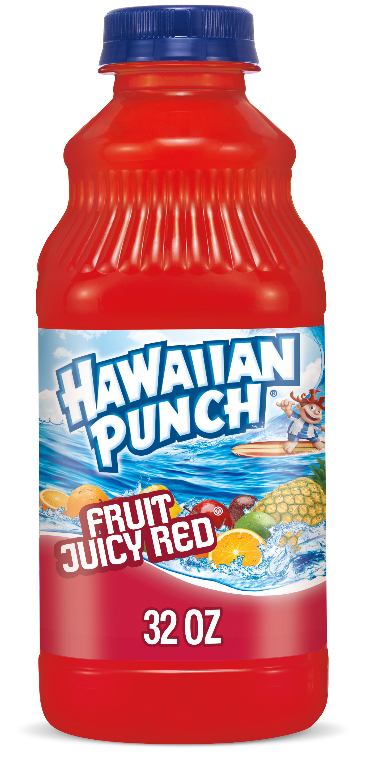 Hawaiian Punch Fruit Juicy Red Plastic Bottle 32oz