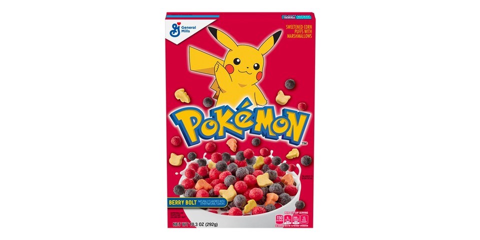 General Mills Pokemon Berry Cereal 10.3oz