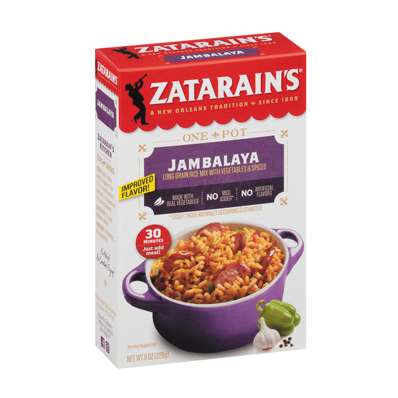Zatarain's Jambalaya Rice Dinner Mix 8oz