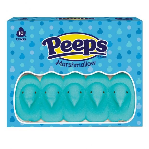 Peeps 10 CT Blue Chicks 3 OZ