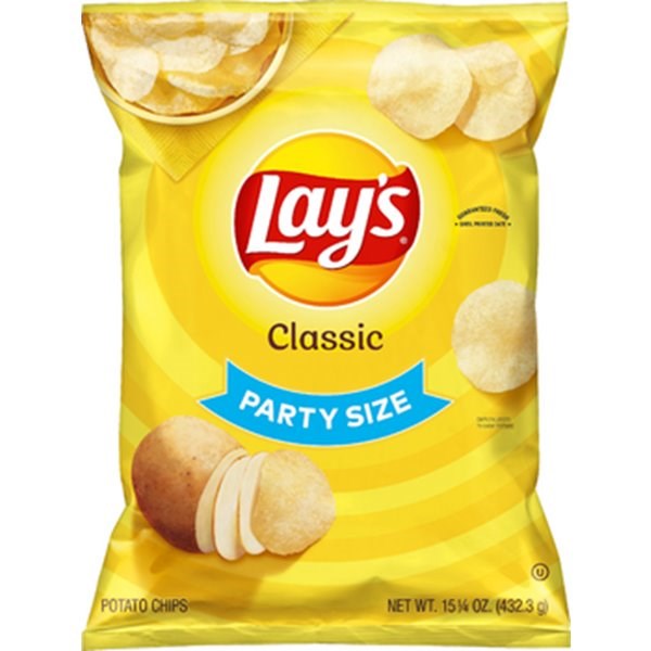 Lay's Classic Party Size 15.0oz