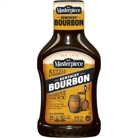KC Masterpiece Kentucky Bourbon BBQ Sauce 17oz