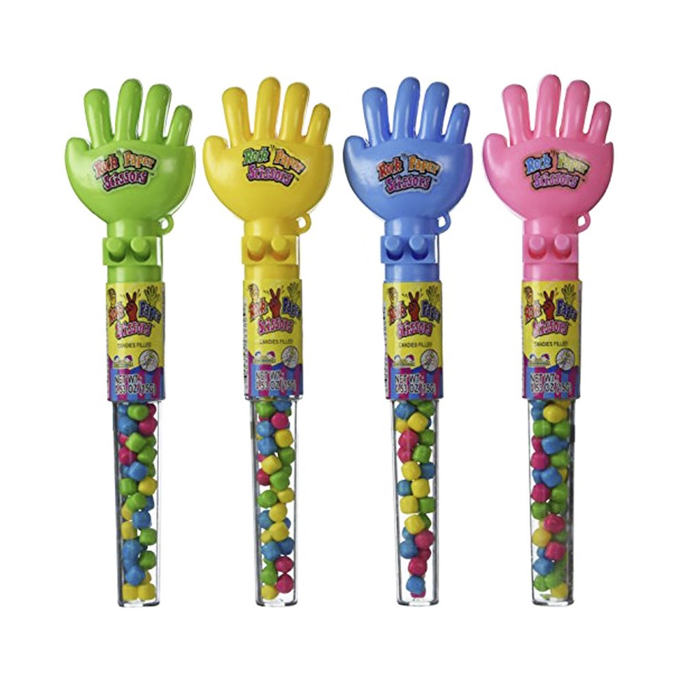 Kidsmania Rock Paper Scissors Toy with Candy 15g