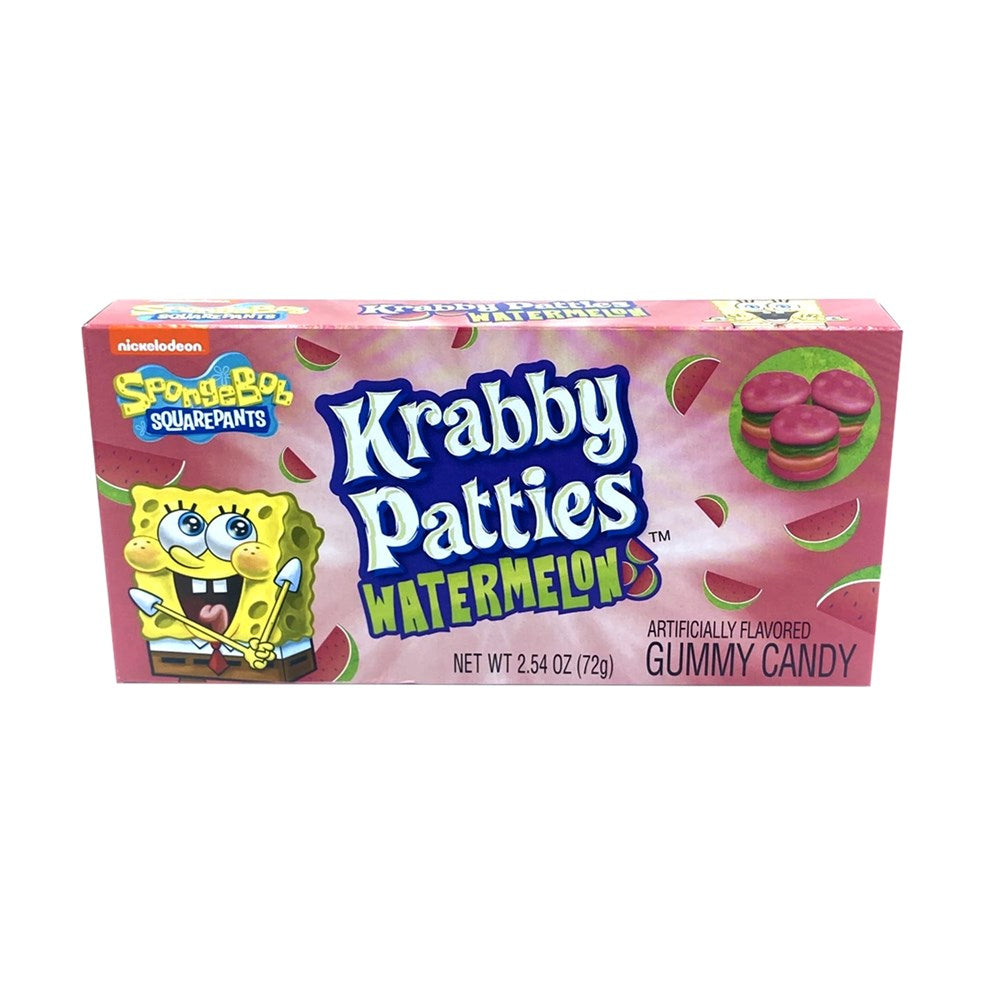 Spongebob Krabby Patties Watermelon Gummies 2.54oz