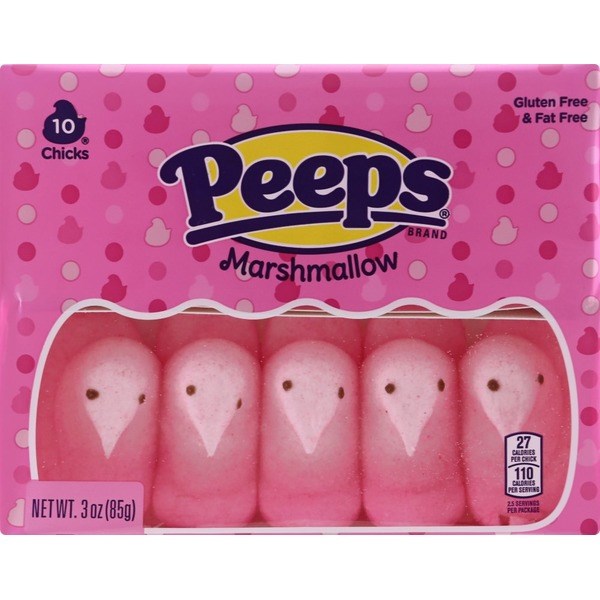 Peeps 10 CT Pink Chicks 3 OZ