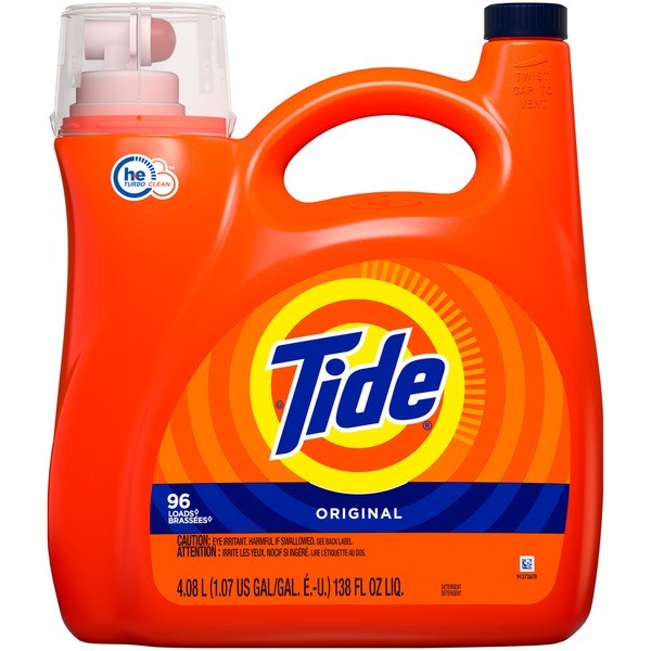 Tide Original Laundry Liquid 138oz
