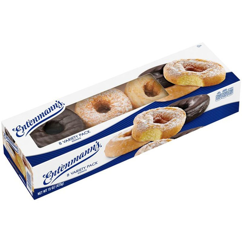 Entenmann's Classic Variety Pack Donuts 8ct (BEST BY: MAR 2024)