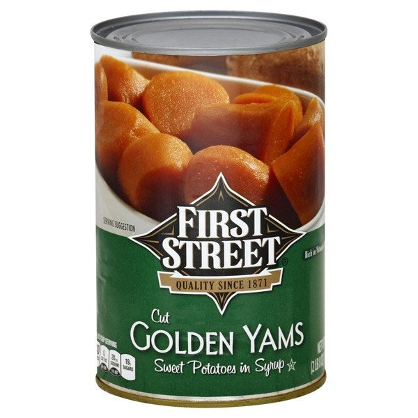 First Street Cut Golden Yams 40oz