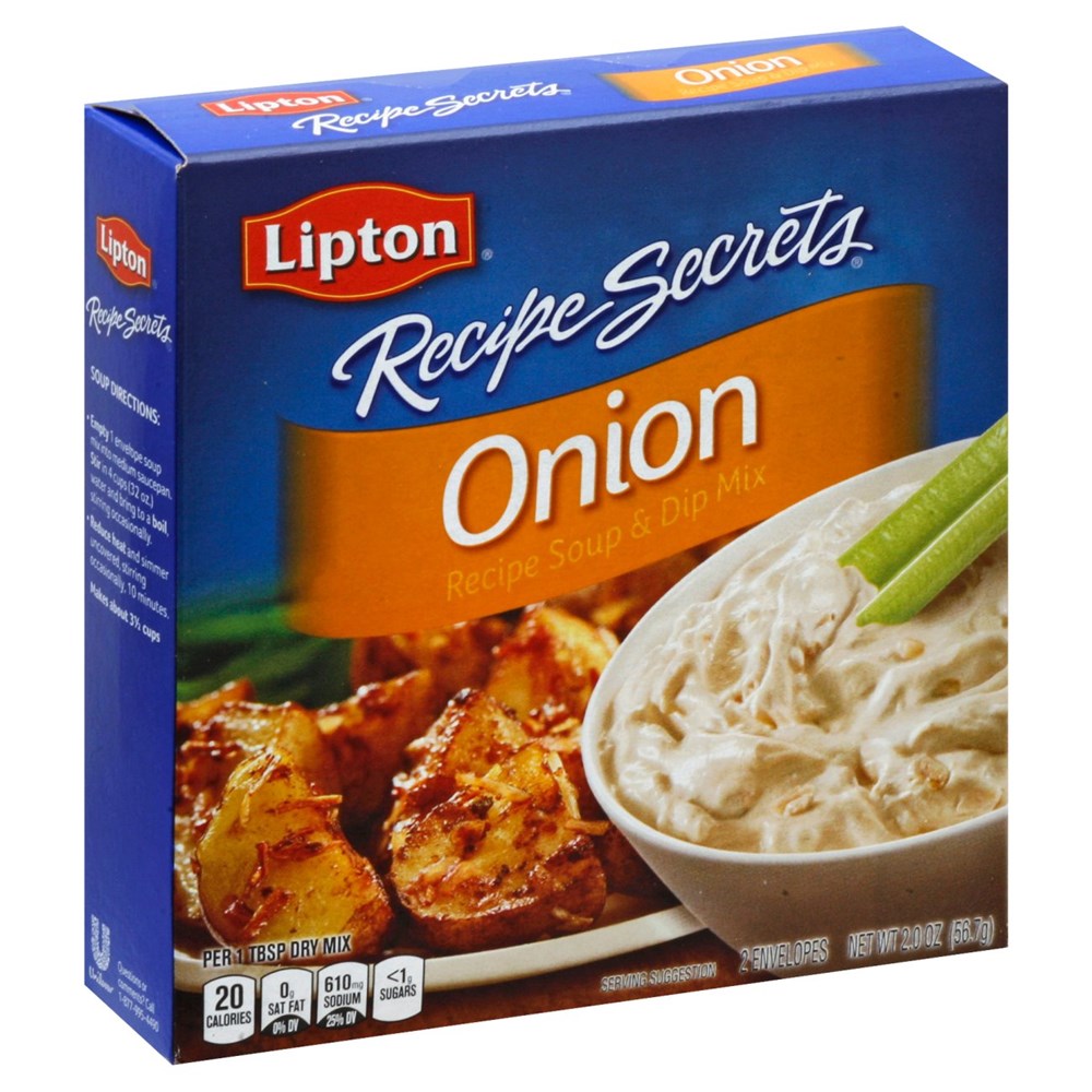 Lipton Recipe Secrets Onion Recipe Soup & Dip Mix 2ct (BEST BY: NOV 25)