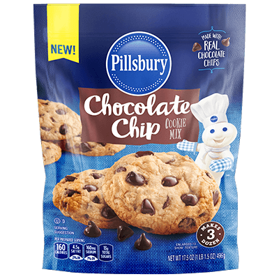 Pillsbury Chocolate Chip Cookie Mix 17.5oz