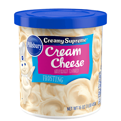 Pillsbury Creamy Supreme Cream Cheese Flavored Frosting 16oz