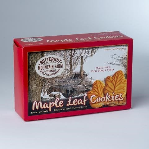 Butternut Mountain Farm Maple Leaf Cookies 14.1oz